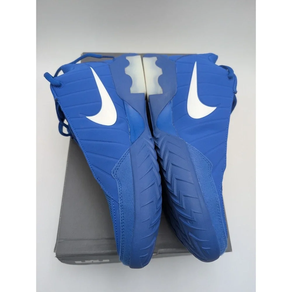 Nike LeBron Witness IX Shoes Mens 11.5 Game Royal White Basketball Sneakers